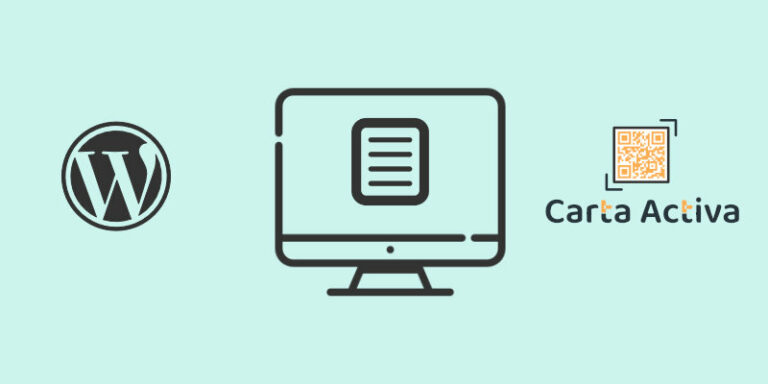 La carta digital en WordPress: moderniza tu negocio de alimentos y bebidas